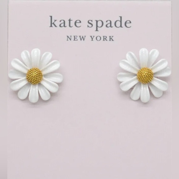 KATE SPADE Into The Bloom Daisy Stud Earrings - Picture 5 of 6